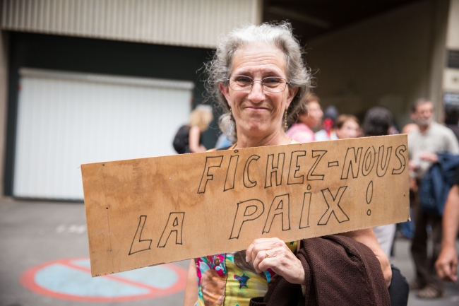 BDS-demonstratie in Toulouse, Frankrijk (foto: Pablo029).