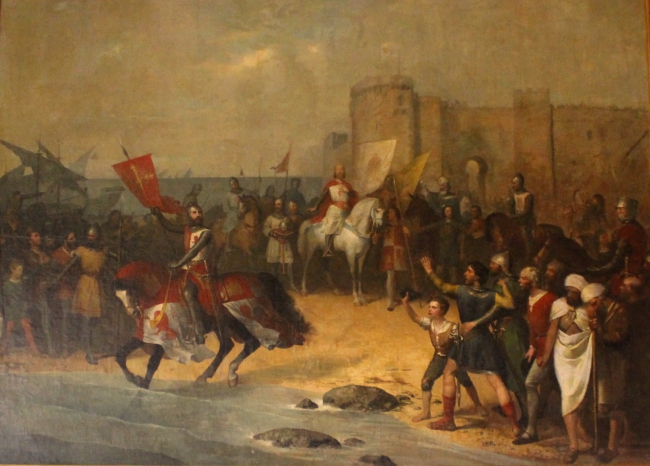Koning Alfonso X van Castilië (1221-1284) veroverde de stad Cádiz in 1264 op de moslims tijdens de zogeheten reconquista, die nog eeuwen zou duren ©Public Domain