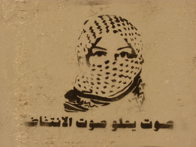 De keffiyeh werd een mondiaal symbool van strijd en verzet.