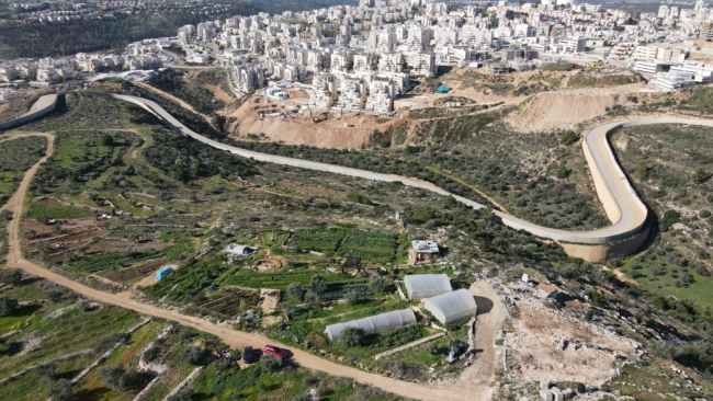 Om Sleiman Farm on the occupied West Bank.