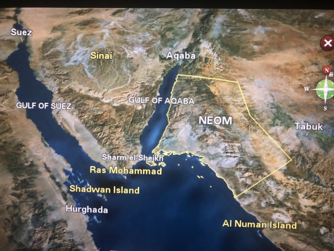 NEOM moet Saoedi-Arabië met Jordanië en Egypte verbinden.