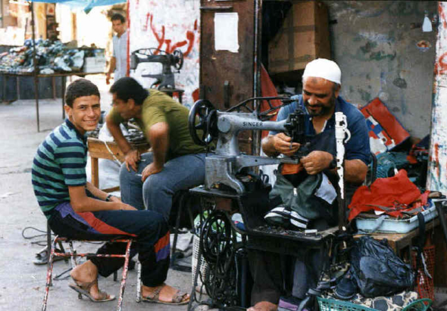 Straatbeeld in Gaza. ©Ehabich CC BY-SA 3.0, via Wikimedia Commons.