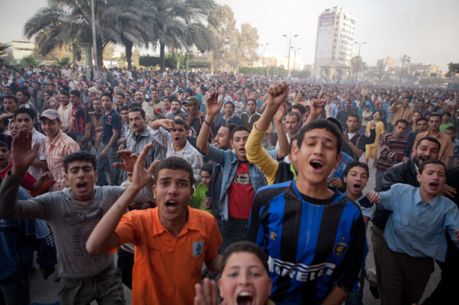 Protesten in 2008 in El-Mahalla El-Kubra @Foto Jameskbuck/Wikipedia 